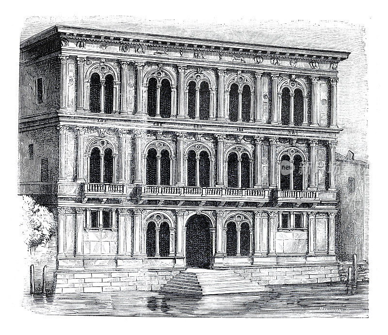 威尼斯的Vendramin Calergi宫